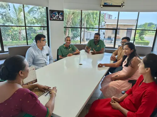 clinic staff meeting